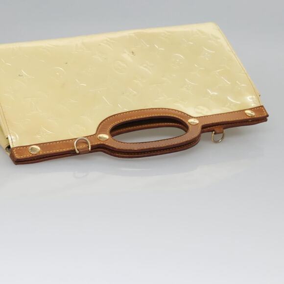 LOUIS VUITTON Monogram Vernis Roxbury Drive Hand Bag Perle M91374 - Picture 6 of 16